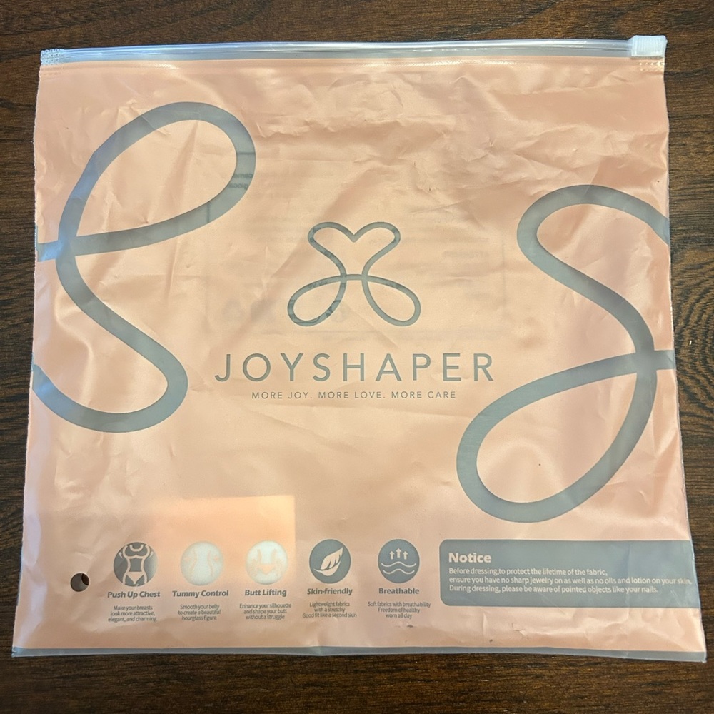 Joyshaper Strapped Nude Bodyshaper above the knee.